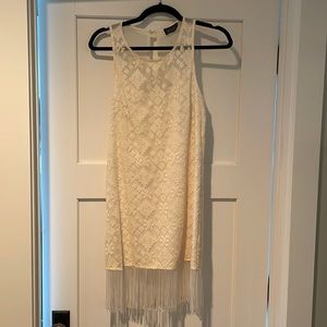 Off White ASTR Fringe Dress